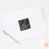 Scene uit 'The Rime of the Ancient Mariner' Vierkante Sticker (Envelop)