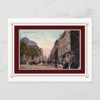 scène van Liverpool, Engeland Briefkaart