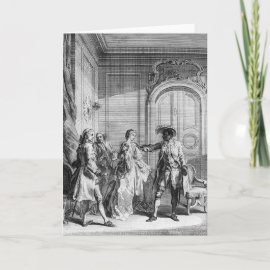 Scène van "Othello" door William Shakespeare Kaart (Voorkant)