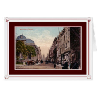 Scène vintage de Liverpool, Angleterre