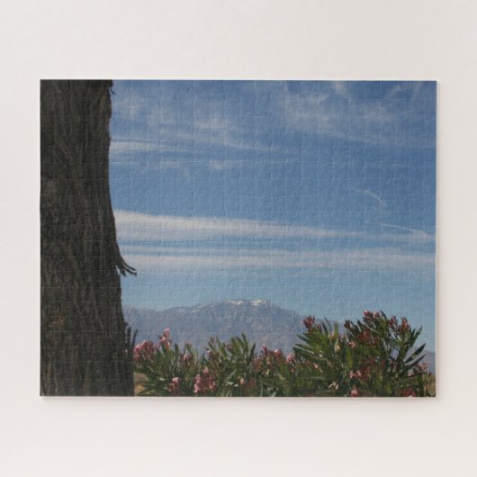 Scenery California Mountains Palm Springs Blue Legpuzzel (Horizontaal)