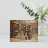 Scenery for the scene with Mimi and Rodolfo Briefkaart (Staand voorkant)