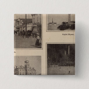 Scenes Aberdeen, Washington Vierkante Button 5,1 Cm