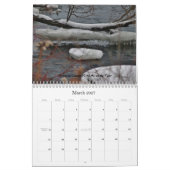 Scènes de calendrier imprimées par coutume du (Mar 2027)