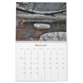 Scènes de calendrier imprimées par coutume du (Mar 2026)