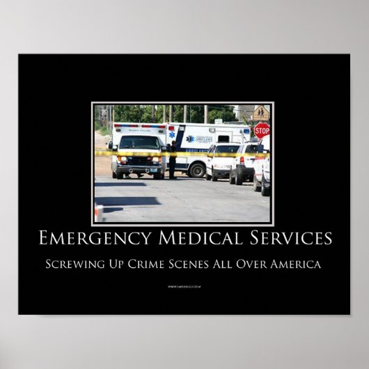 Scènes de crime Poster motivationnel (Devant)