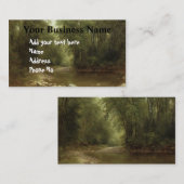 Scènes de la nature Carte de visite (Devant / Derrière)