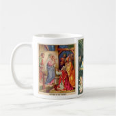 Scènes de Noël sur Mug Manger (Gauche)