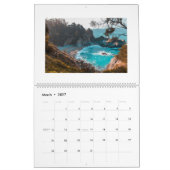 Scènes de plage Calendrier 12 mois Ajoutez vos pho (Mar 2027)