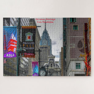 Scènes de rue de Philadelphie. Puzzle