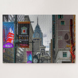 Scènes de rue de Philadelphie. Puzzle