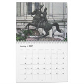 Scènes du calendrier de la Nouvelle-Orléans (Jan 2027)