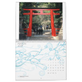 Scènes du Japon calendrier de 12 mois (Mar 2027)