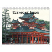 Scènes du Japon calendrier de 12 mois (Protection)