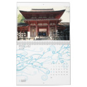Scènes du Japon calendrier de 12 mois (Feb 2027)