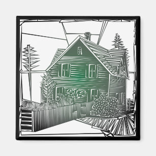Scènes Gables Magnet Magneet