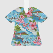 Scènes hawaïennes Aloha Shirt (dos)