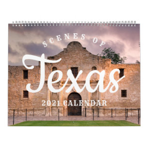 Scenes of Texas 2021 Kalender