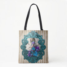 Scènes uit "Alice in Wonderland" Canvas tas