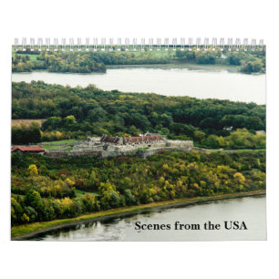 Scènes uit de USA Photograph Kalender