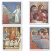 scènes uit het leven van de Christus setsticker Sticker (Voorkant)