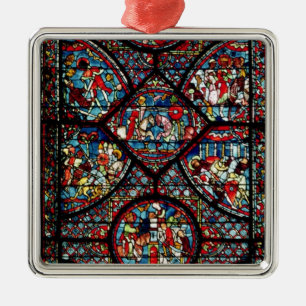 Scènes uit het leven van de Karel de Grote Metalen Ornament