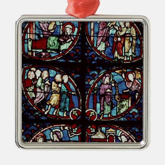 Scenes uit het leven van Sint John de Baptist Metalen Ornament (Voorkant)