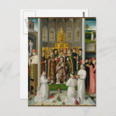 Scenes uit Life of Saint Augustine Briefkaart (Voorkant / Achterkant)