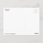 Scènes uit Quebec City Briefkaart (Achterkant)