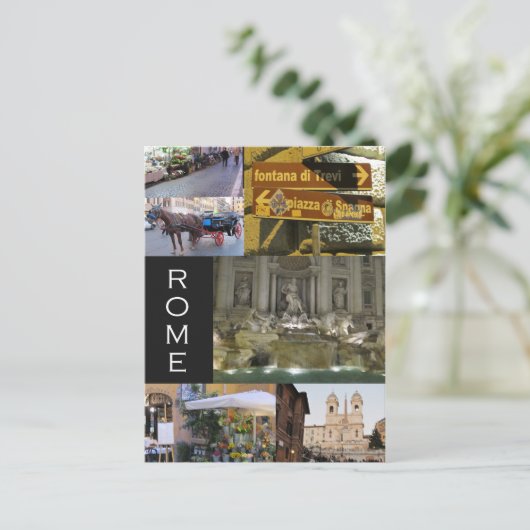 Scènes van de Briefkaarten van Rome (Staand voorkant)