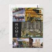 Scènes van de Briefkaarten van Rome (Voorkant / Achterkant)