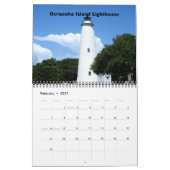 Scènes van de buitenbanken kalender (Feb 2027)