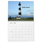 Scènes van de buitenbanken kalender (Mar 2027)