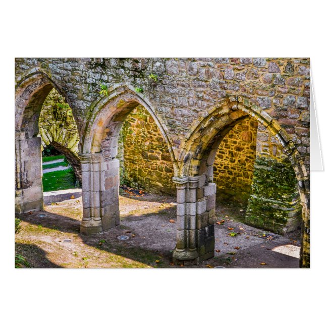 scènes van een Frans abdij (Voorkant Horizontaal)