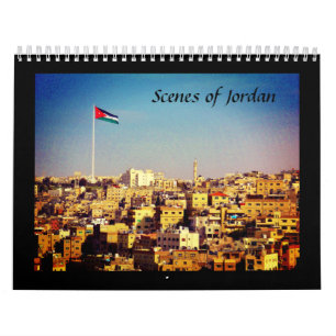 Scènes van Jordanië Kalender