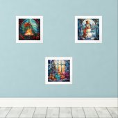 Scenes Verre Vacances Scenes Print Set (Parquet)