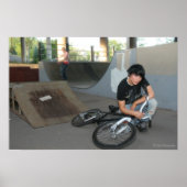 Scenester BMX-model Poster (Voorkant)