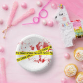 Scènetape politie misdaad papieren kommen (Feest)