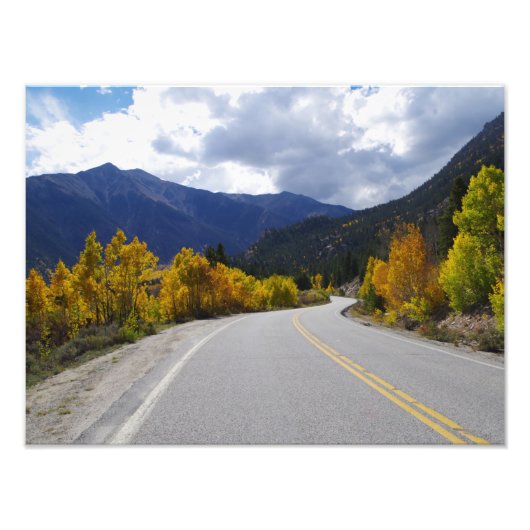 Scenic Colorado Landscape Photo Print (Devant)