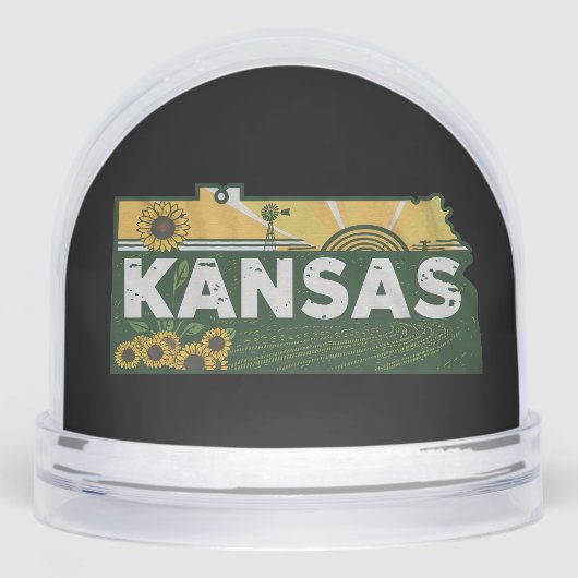 Scenic Kansas Retro Silhouette (Avant)