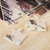 Scenic Landscape with Train Legpuzzel (Zijkant)