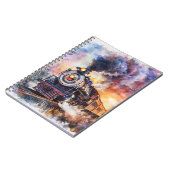 Scenic Landscape with Train Notitieboek (Linkerzijde)