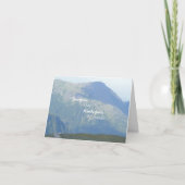 Scenic Mountains Christian Scripture Get Well Card Kaart (Voorkant)