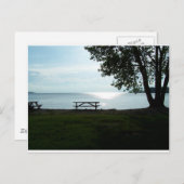 Scenic Picnic Table Briefkaart (Voorkant / Achterkant)