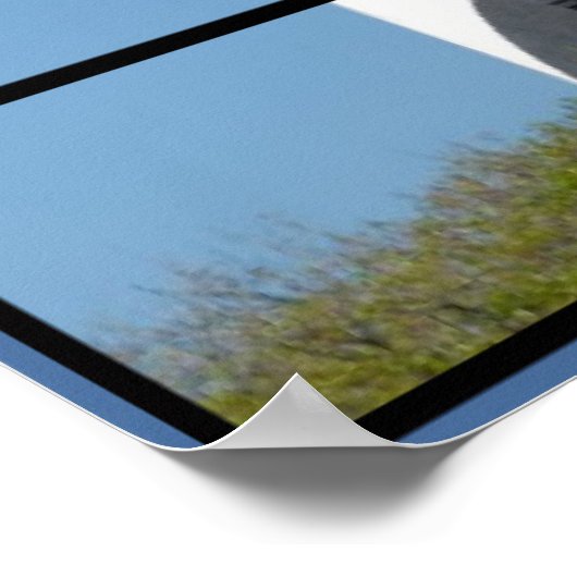 Scenic St Augustine Lighthouse Window poster (Coin)