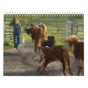 Scenics - Ranch Scenes Painting Calendar Kalender