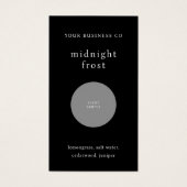 Scent Sample Fragrance Tester Zwart QR Code Kaart (Voorkant)