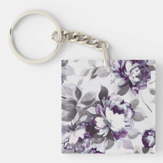 Scent van Rozen van pruimen Sleutelhanger (Voorkant)