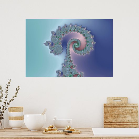 Scepter - Poster Fractal (Cuisine)