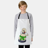 Schaafschild bij Chess Schort (Gedragen)